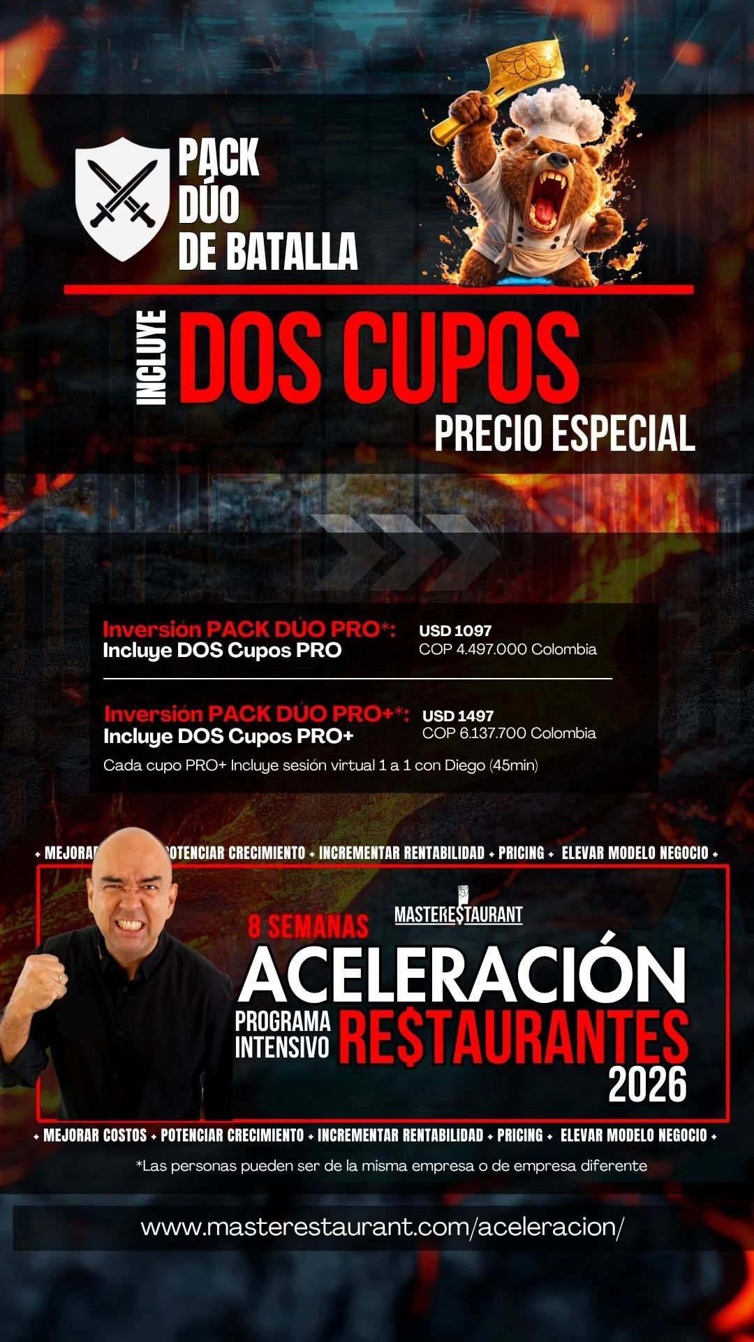 Programa curso de aceleración de restaurantes rentables 