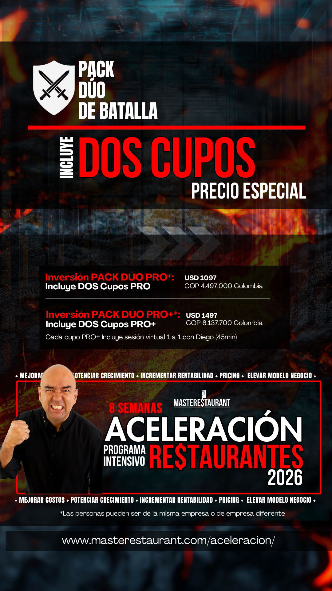 Programa curso de aceleración de restaurantes rentables 