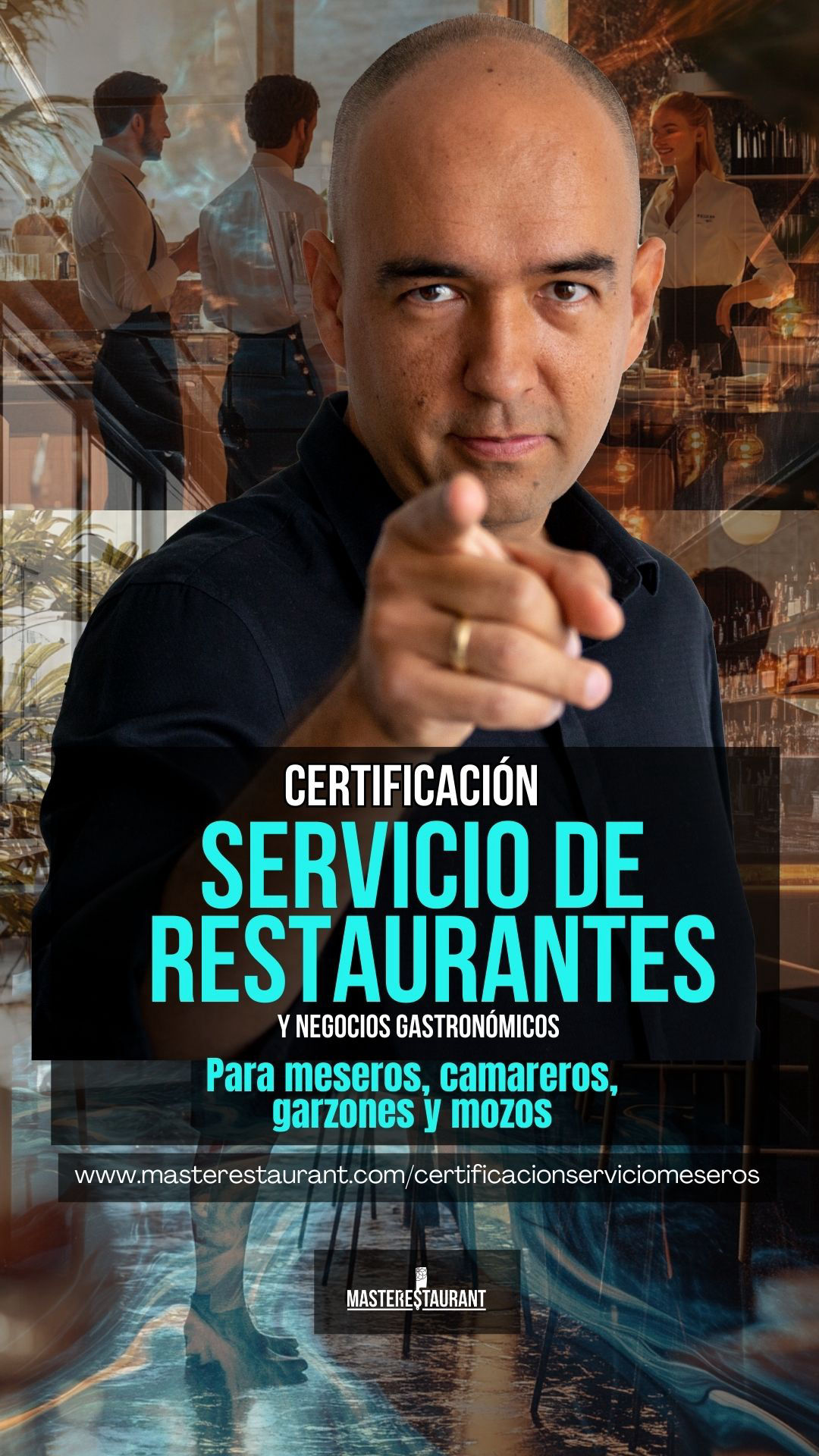 MASTERESTAURANT - Certificación en servicio de restaurantes para meseros, camareros, garzones y mozos