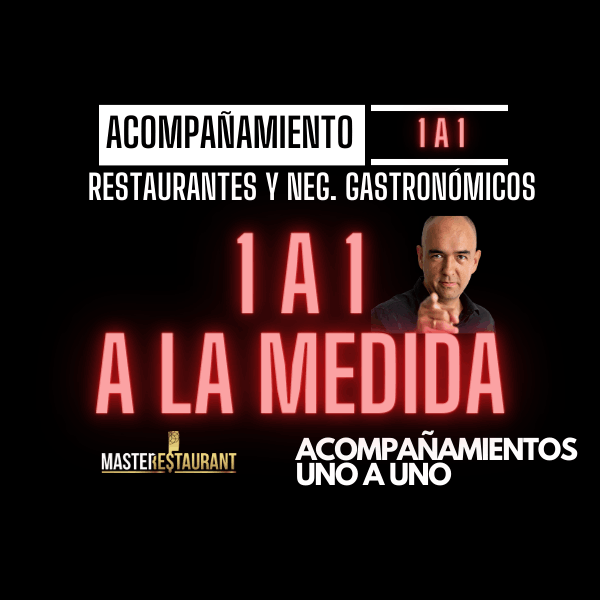 Acompañamientos 1 a 1 para restaurantes y negocios gastronómicos