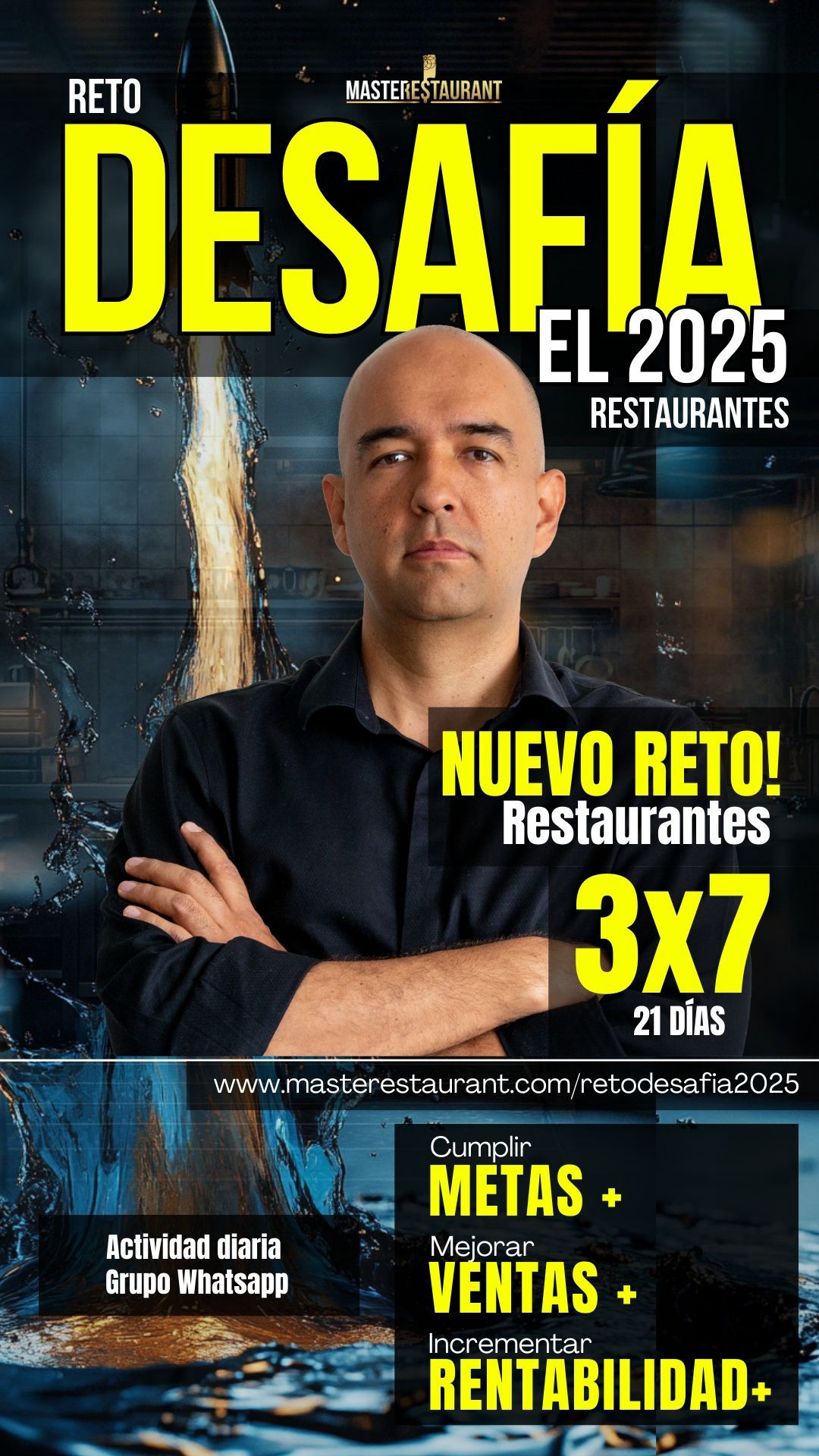 Reto DESAFIA EL 2025 y transforma tu restaurante en 21 días