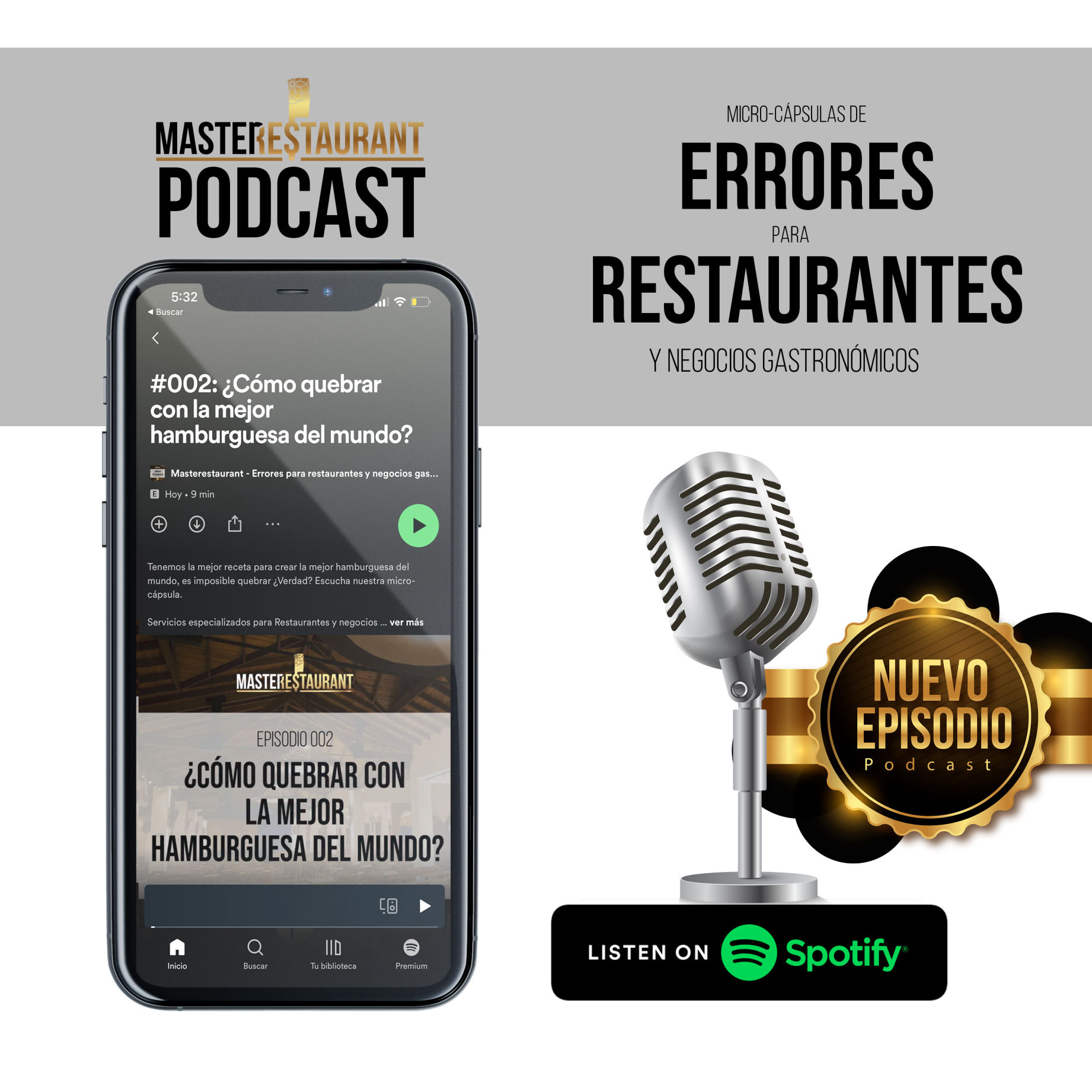 Claves para socios de Masterestaurant - Episodio #002 Podcast Restaurantes ¿Cómo quebrar un restaurante con la mejor hamburguesa del mundo?: Desenredando “la maraña de socios” en tu restaurante o negocio gastronómico!