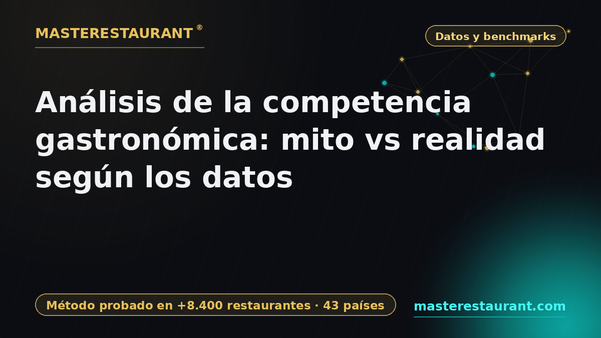 Restaurant Competitive Analysis: Myth vs Reality According to the Data — Masterestaurant