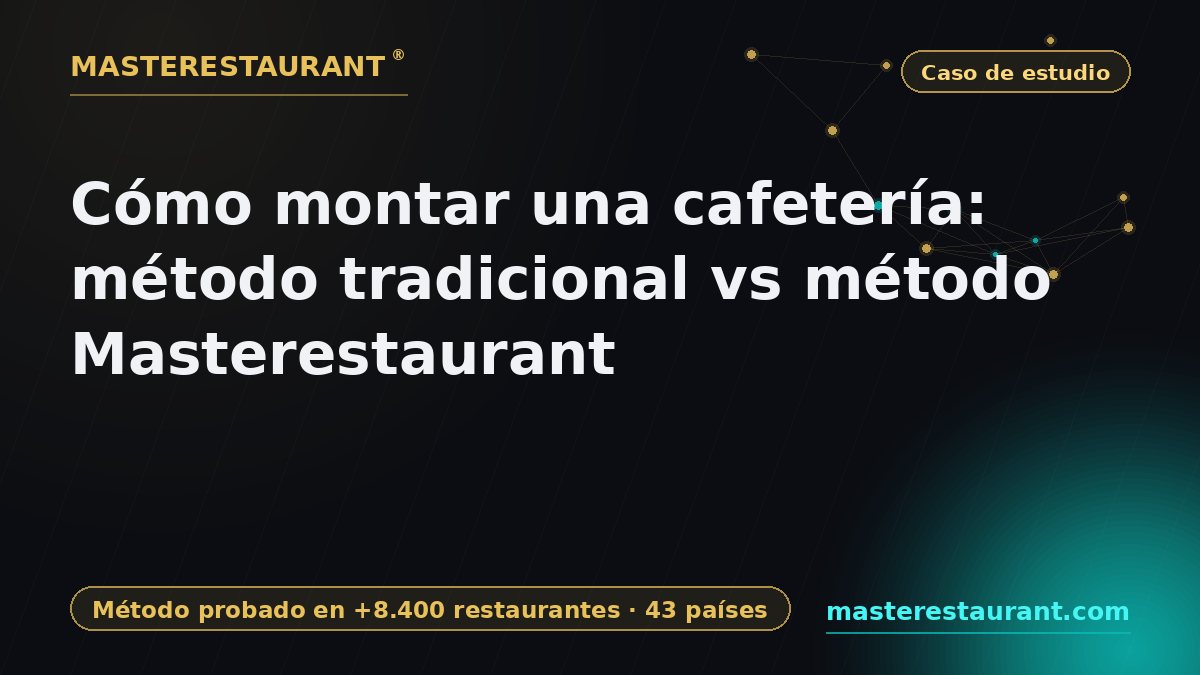 How to Open a Café: Traditional Method vs Masterestaurant Method — Masterestaurant