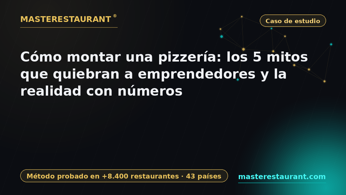 How to Open a Pizzeria: the 5 Myths That Sink Entrepreneurs — and the Reality in Numbers — Masterestaurant
