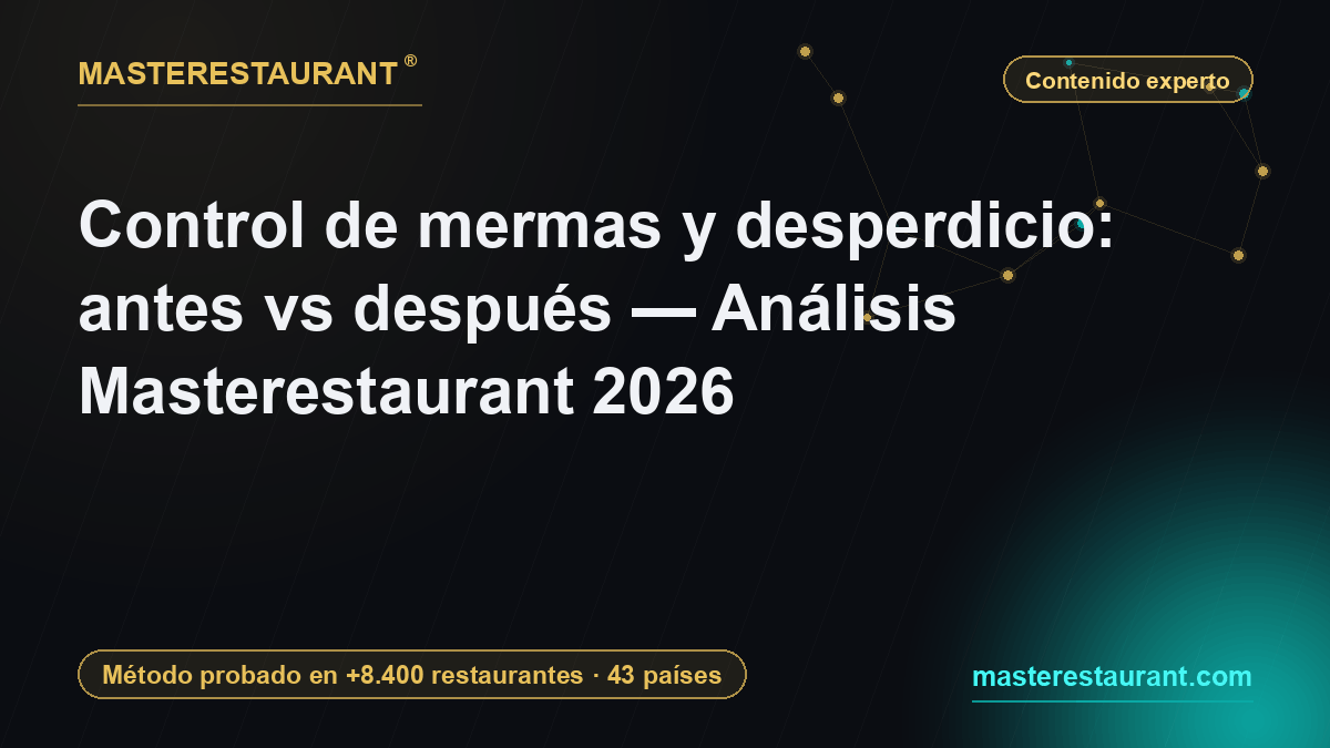 Waste & Shrinkage Control: before vs after — Masterestaurant 2026 Analysis — Masterestaurant