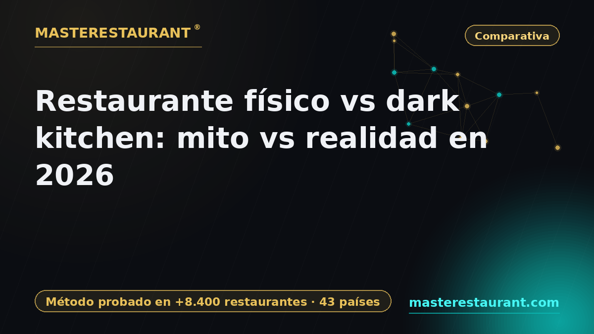 Restaurant vs dark kitchen: myth vs reality in 2026 — Masterestaurant