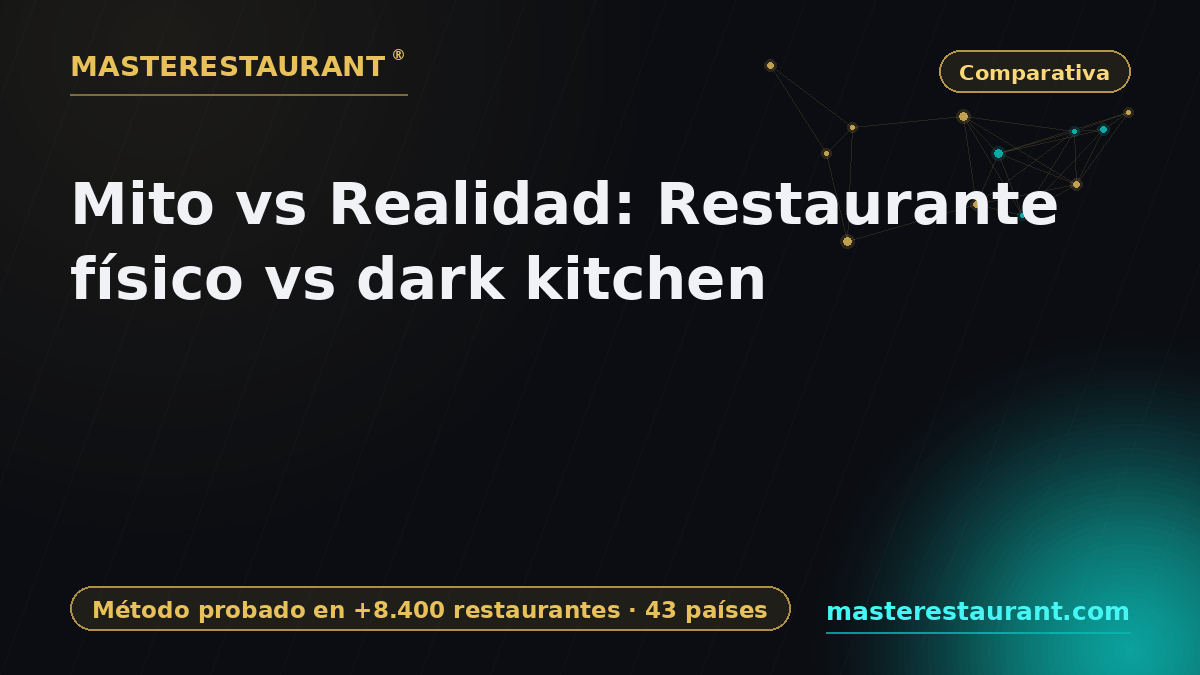 Myth vs reality: physical restaurant vs dark kitchen in restaurants — Masterestaurant
