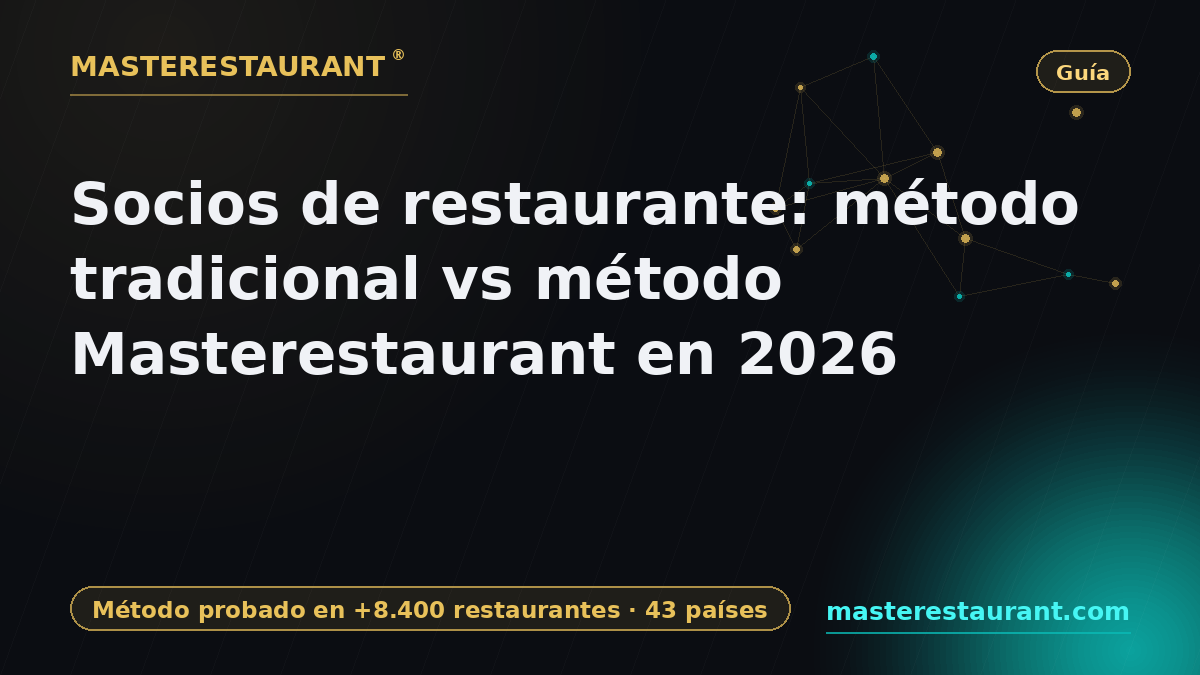 Restaurant Partners: Traditional Method vs Masterestaurant Method in 2026 — Masterestaurant