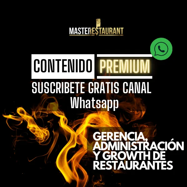 MASTERESTAURANT® WhatsApp Channel