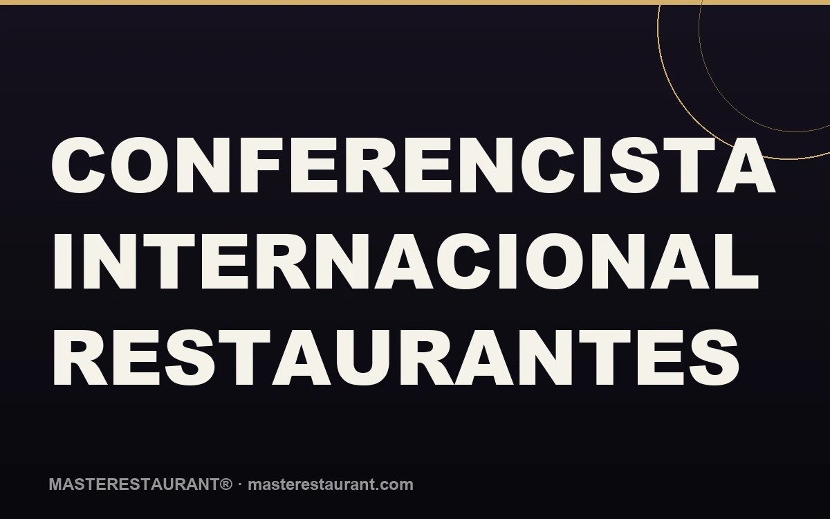 International Restaurant Speaker