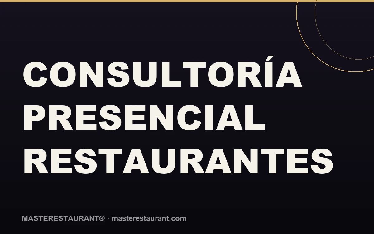 On-site Restaurant Consulting