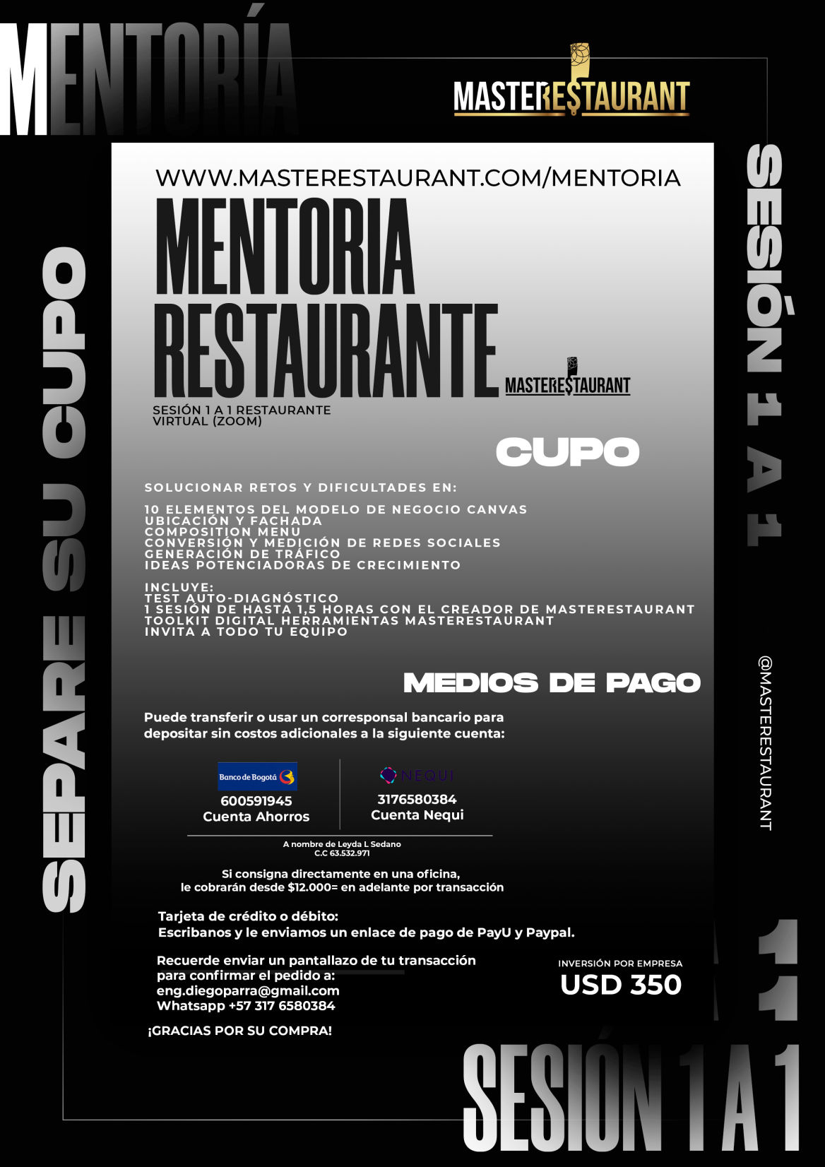 Mentoria Masterestaurant Restaurantes