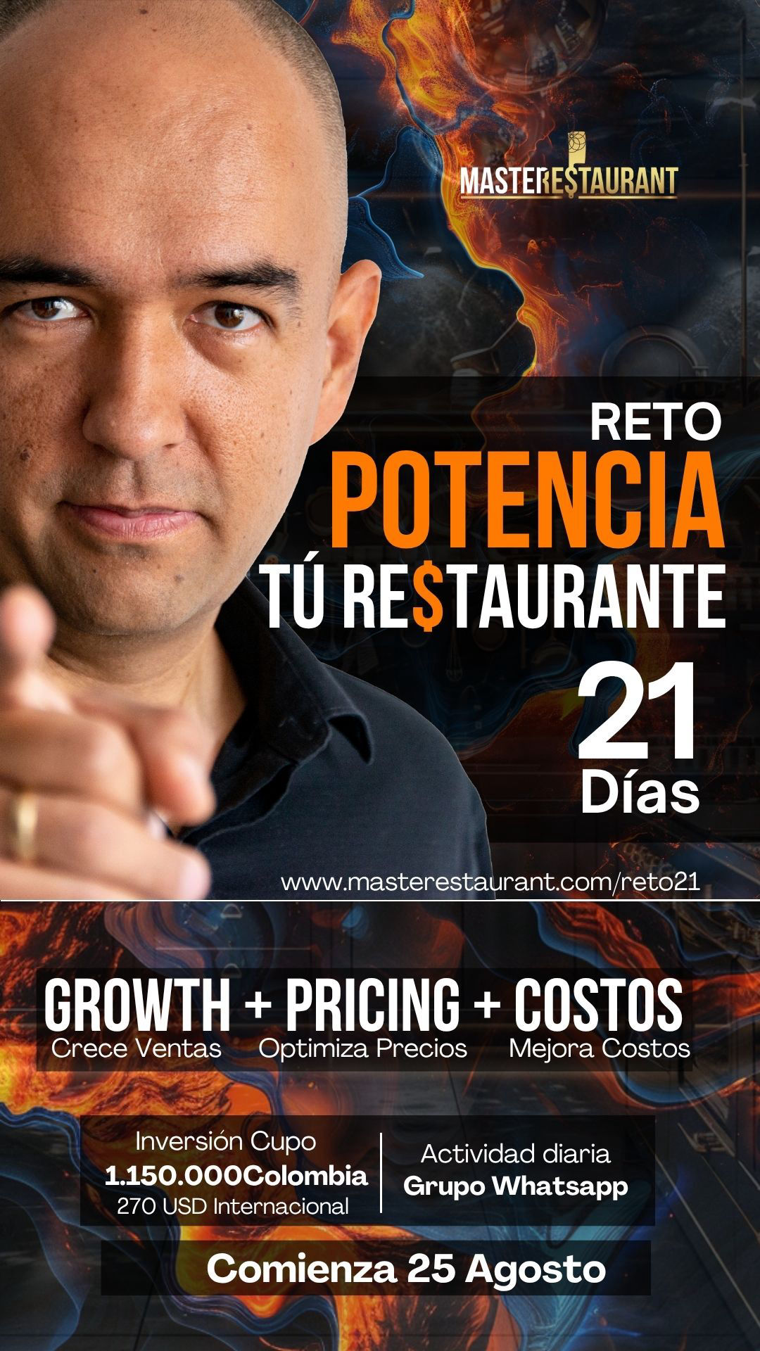 Reto 21 días potencia tu restaurante