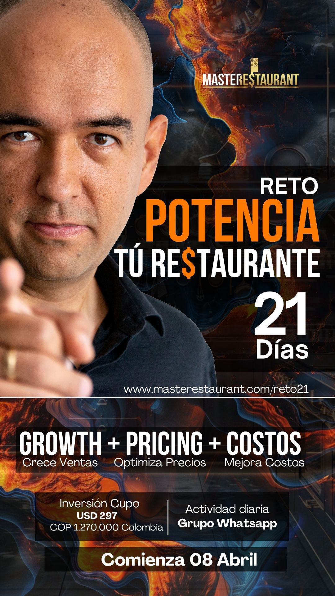 Reto 21 días potencia tu restaurante