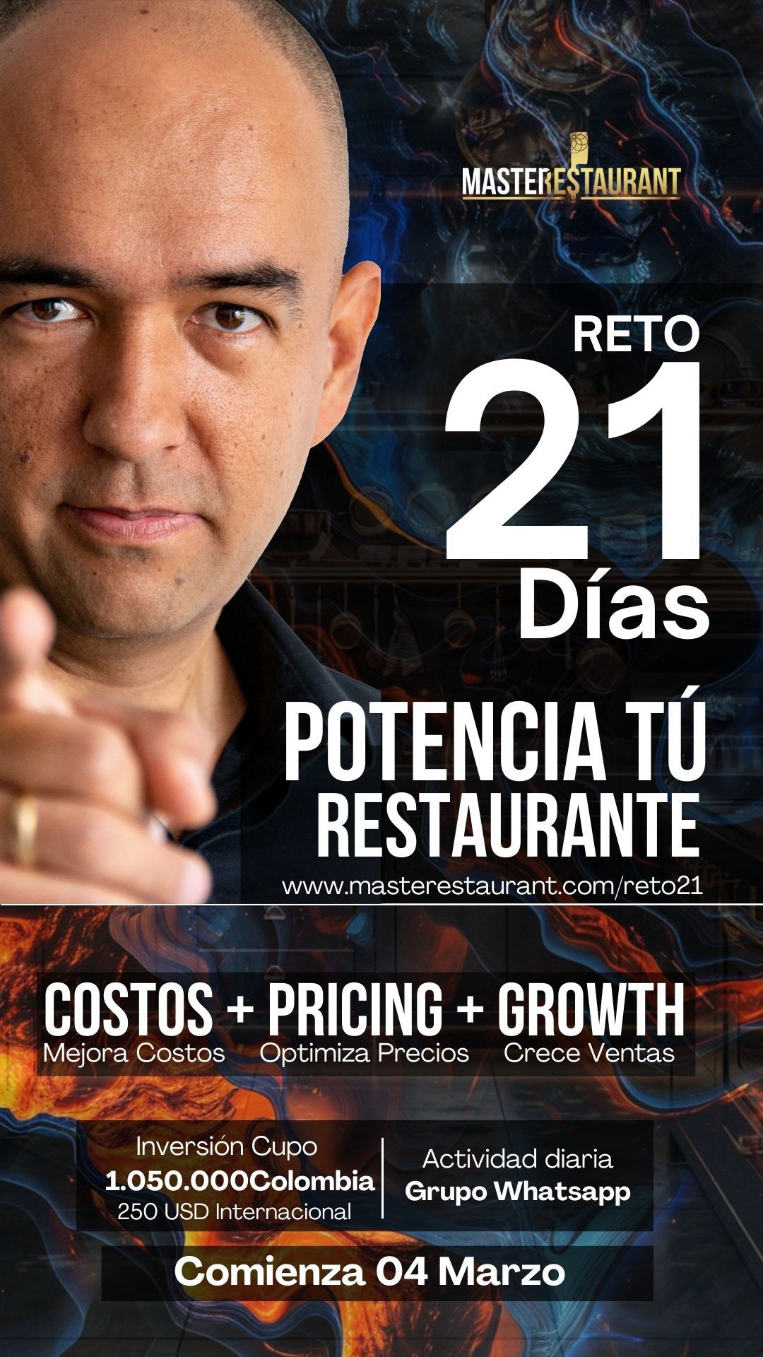 Reto 21 días potencia tu restaurante