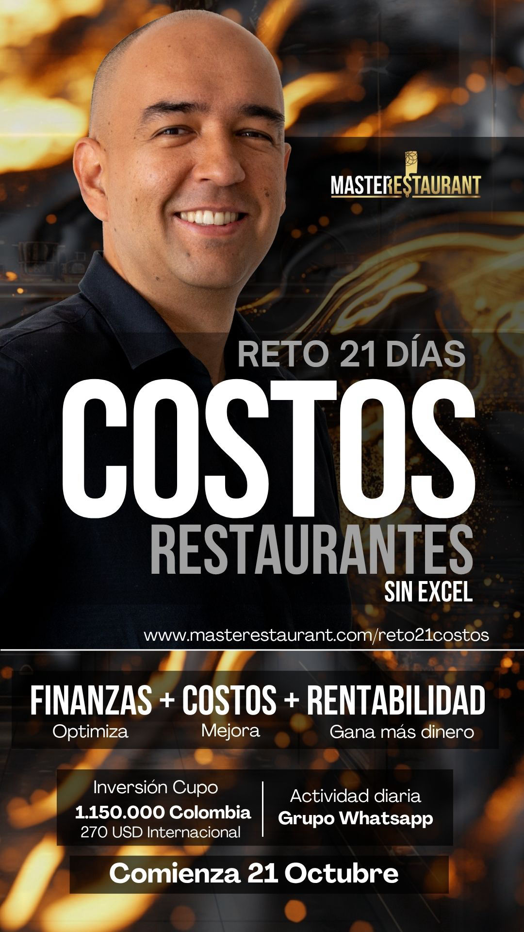 Reto 21 días costos y finanzas restaurante