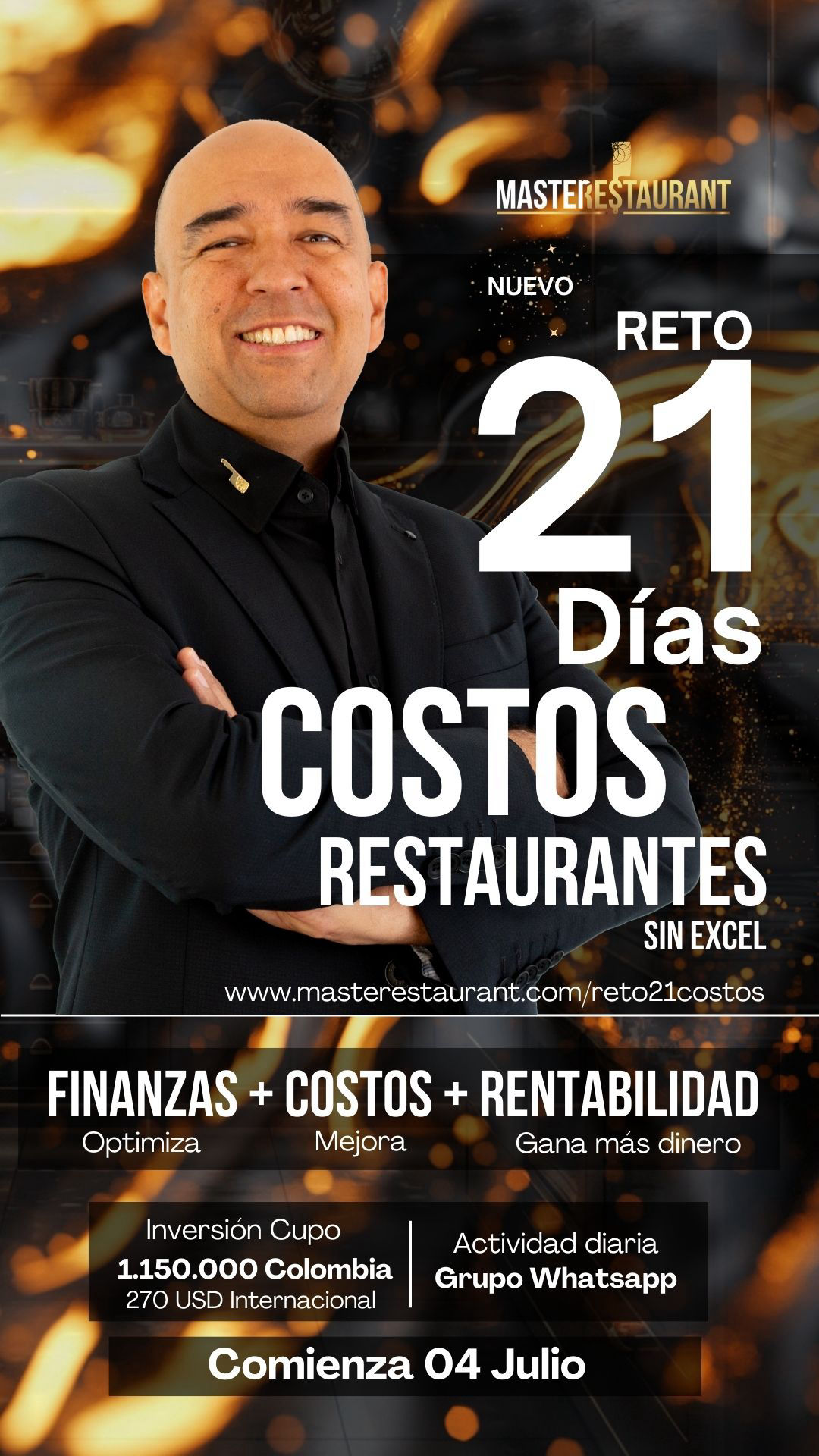 Reto 21 días costos y finanzas restaurante
