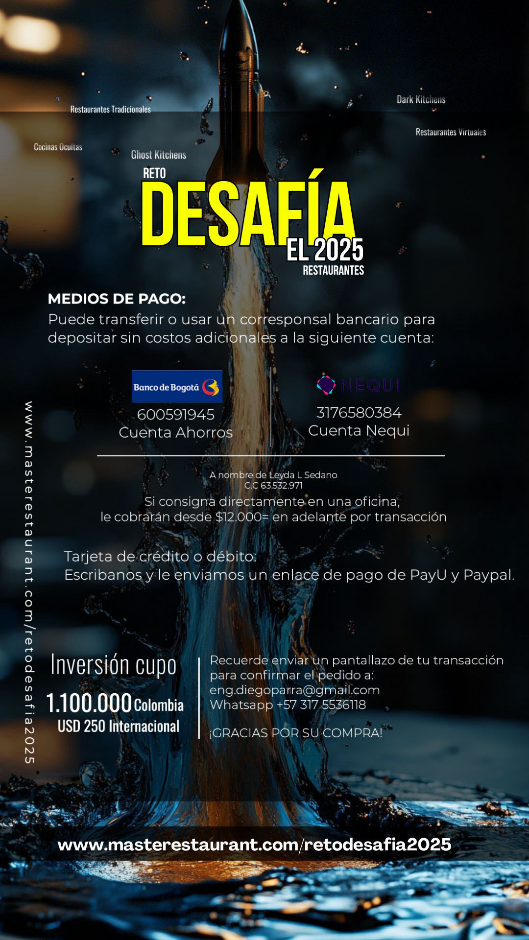 MASTERESTAURANT - Reto DESAFIA EL 2025 y transforma tu restaurante en 21 días